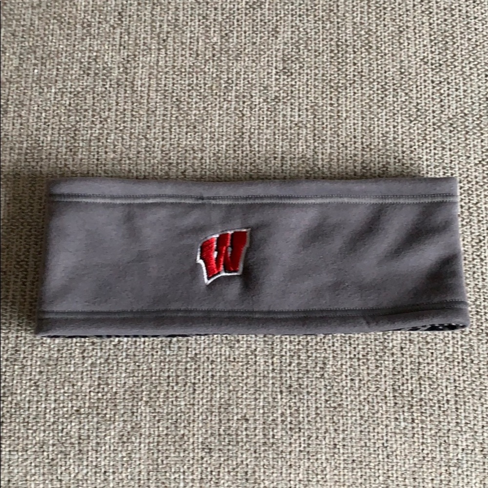 University of Wisconsin fleece headband